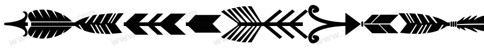 ThrowingAxesArrow字体转换