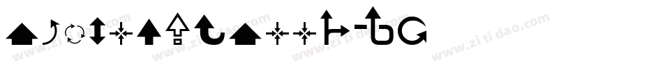AbcPrintArrow字体转换
