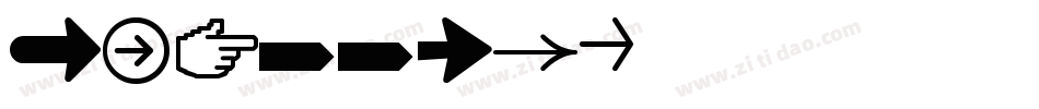 VNArrows字体转换