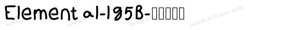 Elemental-lg5B字体转换