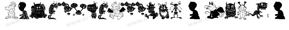 MonstersAttack-WpDz字体转换
