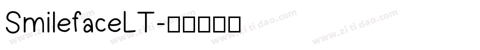 SmilefaceLT字体转换