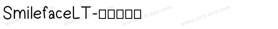 SmilefaceLT字体转换