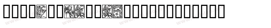 ArtNouveauCaps-Yzx4字体转换