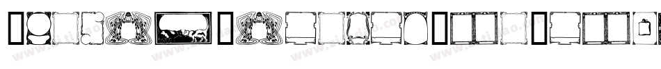 LudlowBordersAndOrnaments-w11B9字体转换