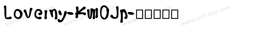 Lovemy-K70Jp字体转换