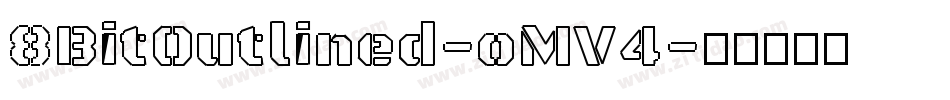 8BitOutlined-oMV4字体转换