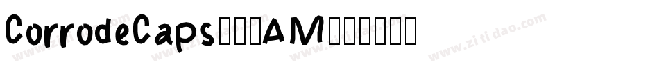 CorrodeCaps-67AM字体转换