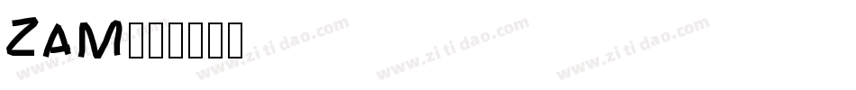 ZAM字体转换