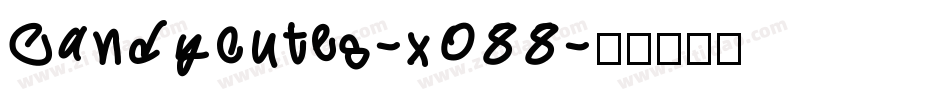 Candycutes-xO88字体转换