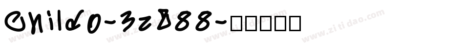 Childo-3zZ88字体转换