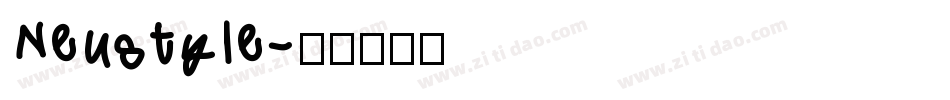 Neustyle字体转换