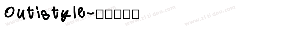Outistyle字体转换