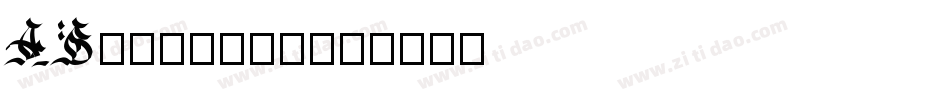 ABnirvana字体转换