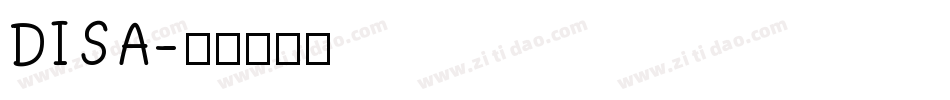 DISA字体转换