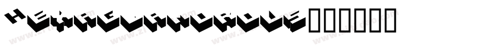 Hexaglamorous字体转换