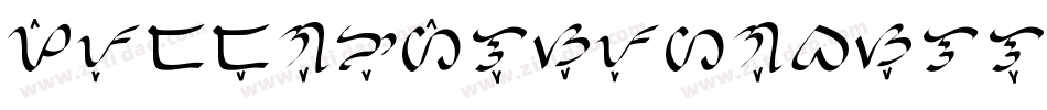 ModernTypographyNf-r86A字体转换
