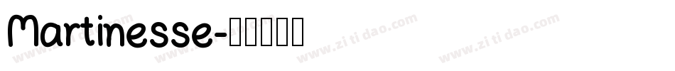 Martinesse字体转换
