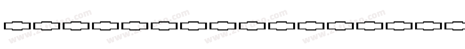 LudlowBordersAndOrnaments-w11B9字体转换