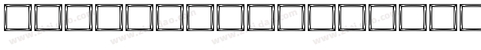 LudlowBordersAndOrnaments-w11B9字体转换