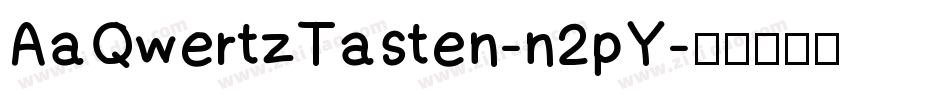 AaQwertzTasten-n2pY字体转换