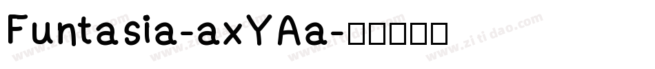 Funtasia-axYAa字体转换