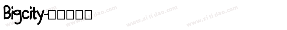 Bigcity字体转换