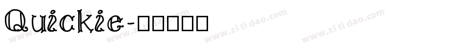 Quickie字体转换