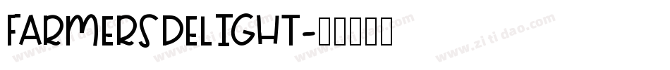 FarmersDelight字体转换
