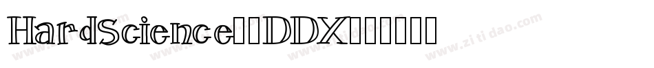 HardScience-3DDX字体转换
