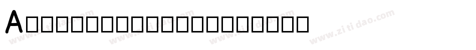 AbFatchic-p9ny字体转换