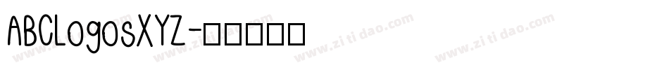 ABCLogosXYZ字体转换