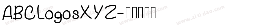 ABCLogosXYZ字体转换