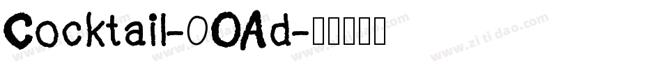 Cocktail-0OAd字体转换