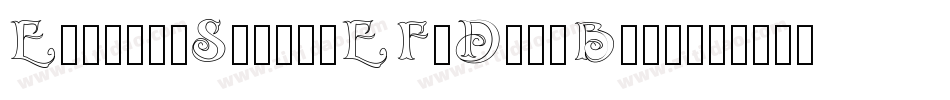 EnglishScriptEF-DemiBold字体转换
