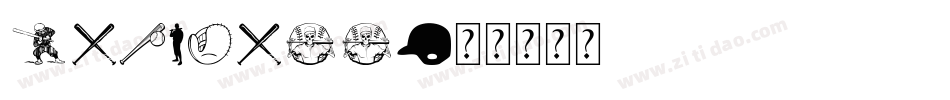 Baseball字体转换