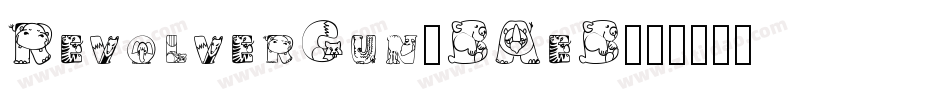 RevolverGun-BAeB字体转换
