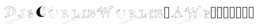 DjbCurlieWurlie-AWp7字体转换