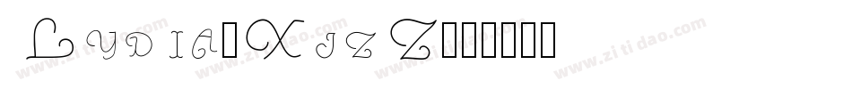 Lydia-XjzZ字体转换