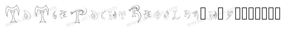 ToThePointRegular-n9y4字体转换