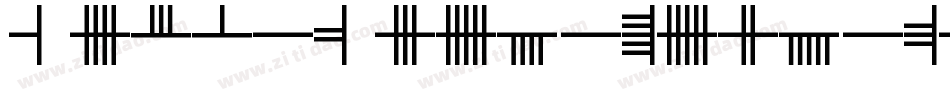 Beth-Luis-Nion-Fearn字体转换
