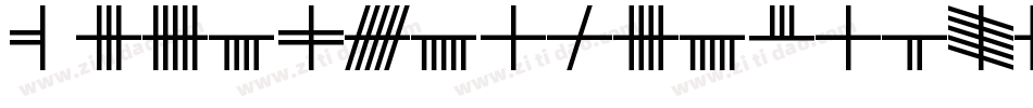 LuisOrnamentalRegular-V5B0字体转换