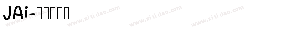 JAi字体转换
