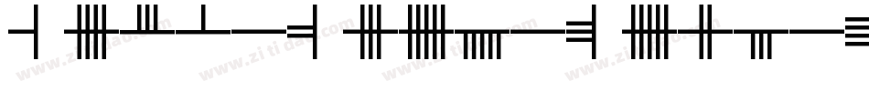 Beth-Luis-Nion-Fearn字体转换