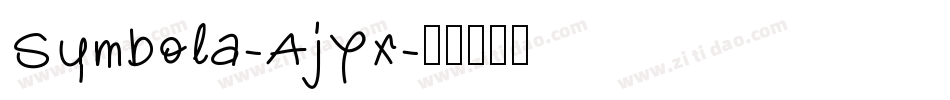 Symbola-AjYx字体转换