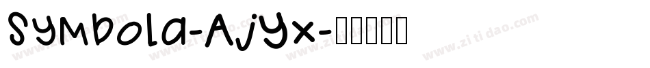 Symbola-AjYx字体转换