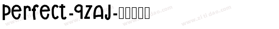 Perfect-9zAj字体转换