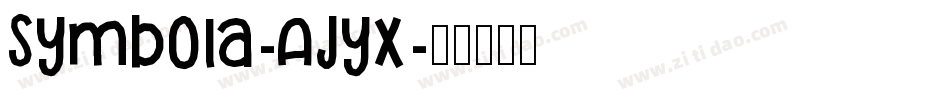Symbola-AjYx字体转换