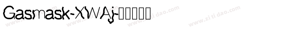 Gasmask-XWAj字体转换