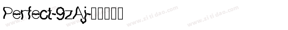 Perfect-9zAj字体转换